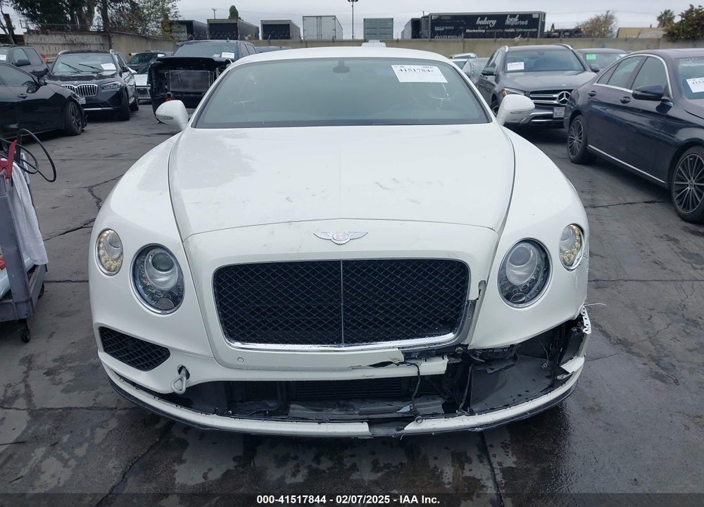 2016 BENTLEY CONTINENTAL GT VIN: SCBFH7ZAXGC053212