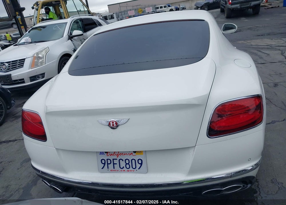 2016 BENTLEY CONTINENTAL GT VIN: SCBFH7ZAXGC053212