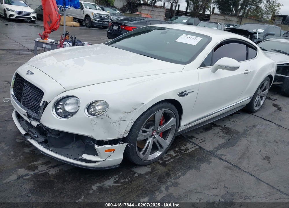 2016 BENTLEY CONTINENTAL GT VIN: SCBFH7ZAXGC053212