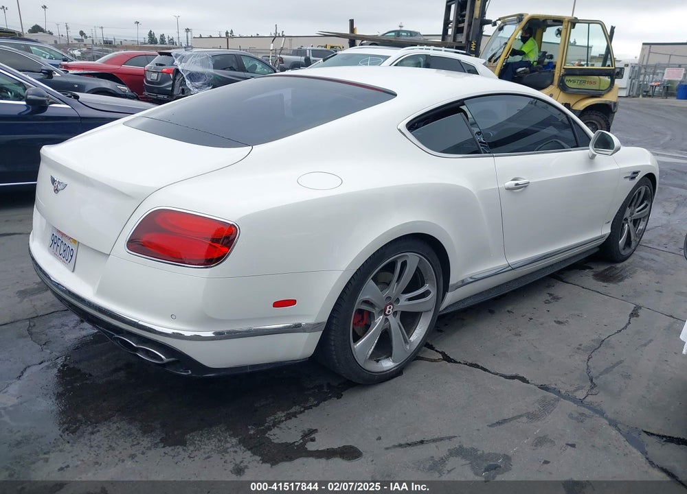 2016 BENTLEY CONTINENTAL GT VIN: SCBFH7ZAXGC053212