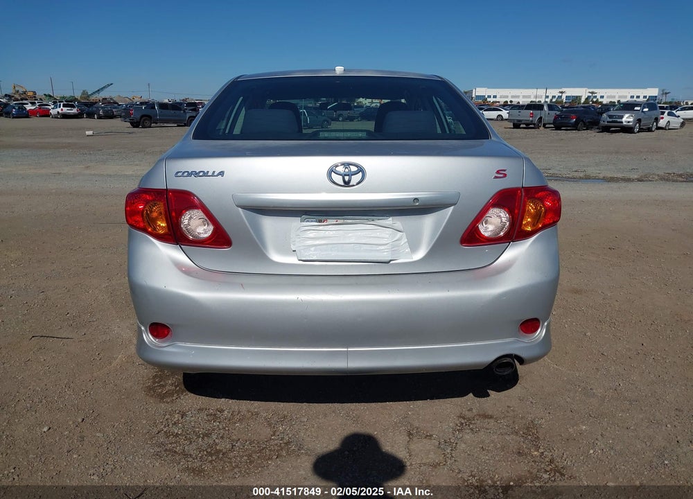 2009 TOYOTA COROLLA S VIN: 1NXBU40E19Z101534