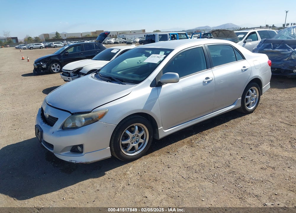2009 TOYOTA COROLLA S VIN: 1NXBU40E19Z101534
