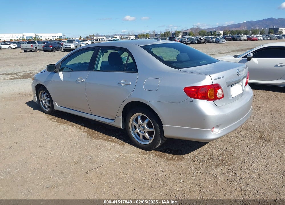 2009 TOYOTA COROLLA S VIN: 1NXBU40E19Z101534