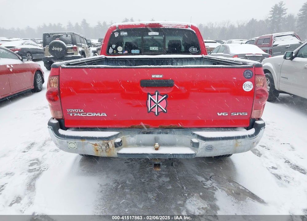 2008 TOYOTA TACOMA BASE V6 VIN: 5TEUU42NX8Z521583