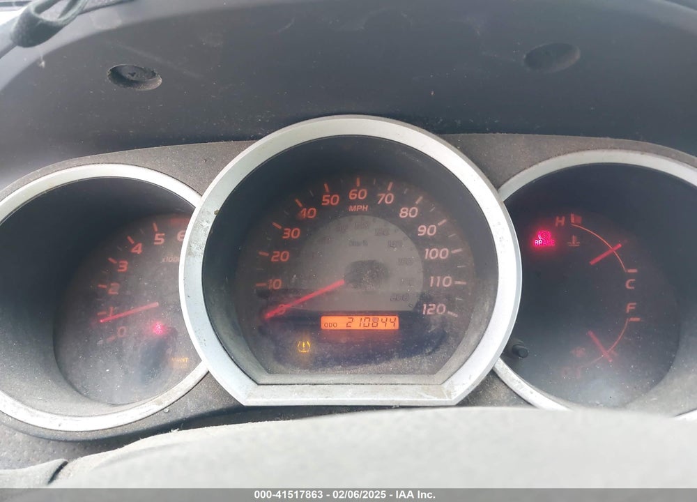 2008 TOYOTA TACOMA BASE V6 VIN: 5TEUU42NX8Z521583