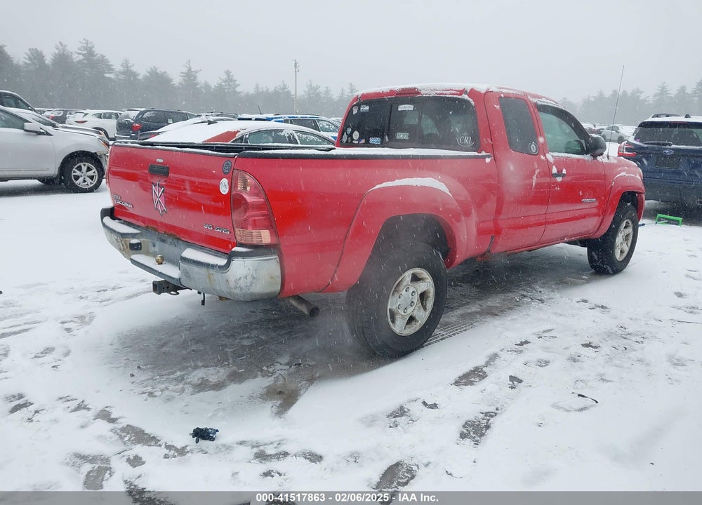 2008 TOYOTA TACOMA BASE V6 VIN: 5TEUU42NX8Z521583