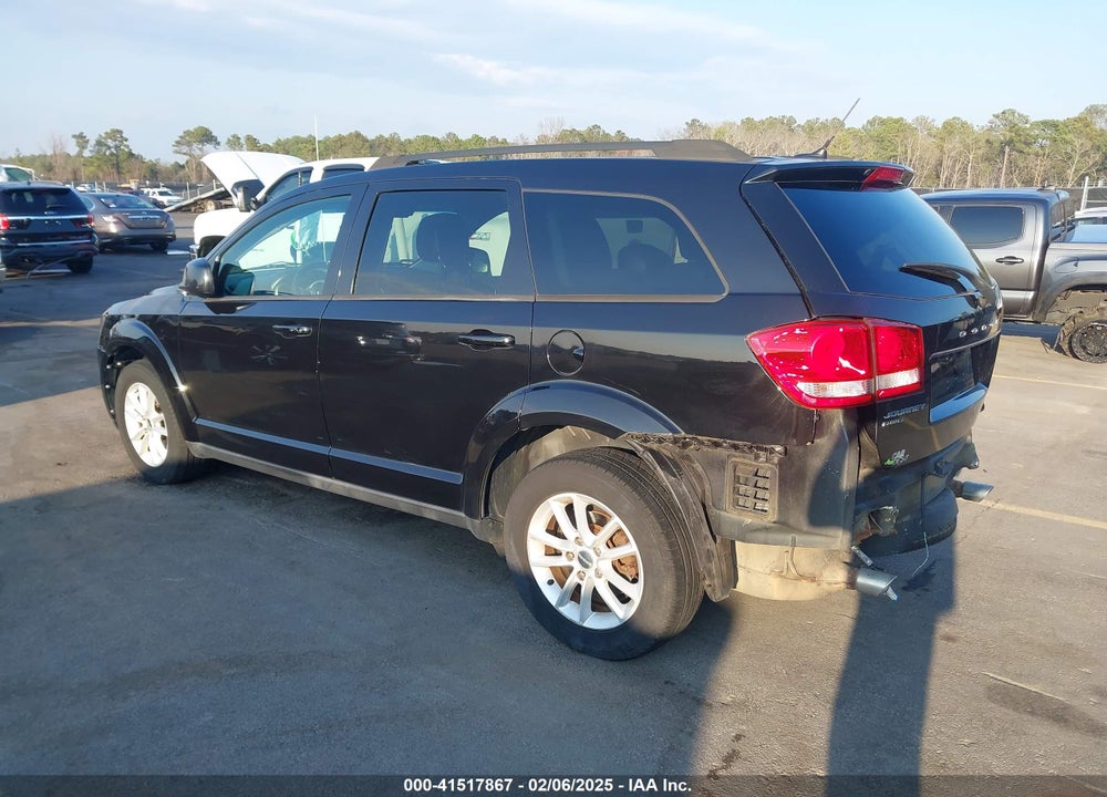 2013 DODGE JOURNEY SXT VIN: 3C4PDDBG2DT566187