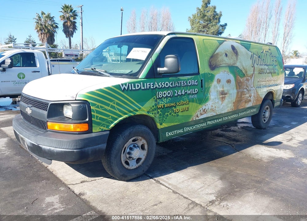 2008 CHEVROLET EXPRESS WORK VAN VIN: 1GCGG29C681187821
