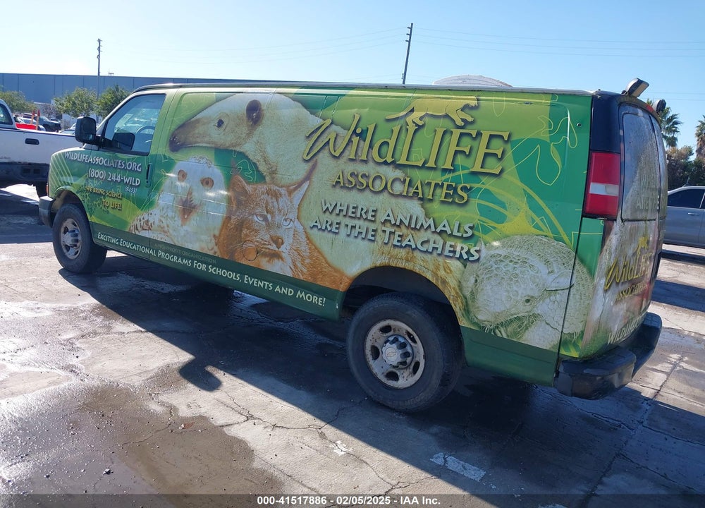 2008 CHEVROLET EXPRESS WORK VAN VIN: 1GCGG29C681187821