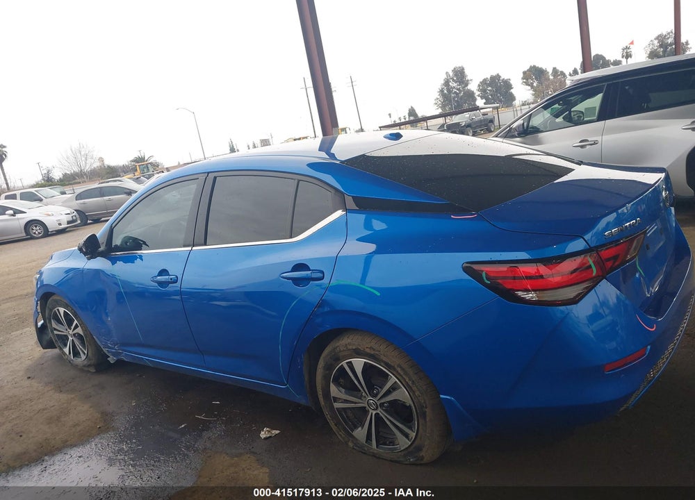 2022 NISSAN SENTRA VIN: 3N1AB8CVXNY249409