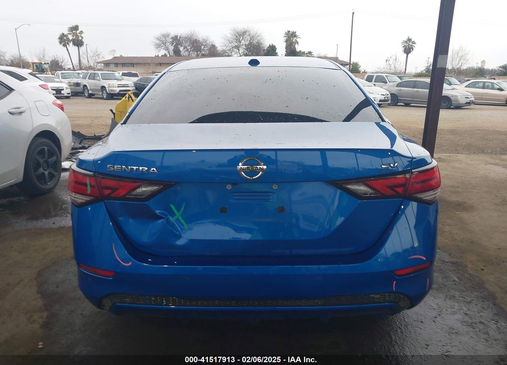2022 NISSAN SENTRA VIN: 3N1AB8CVXNY249409