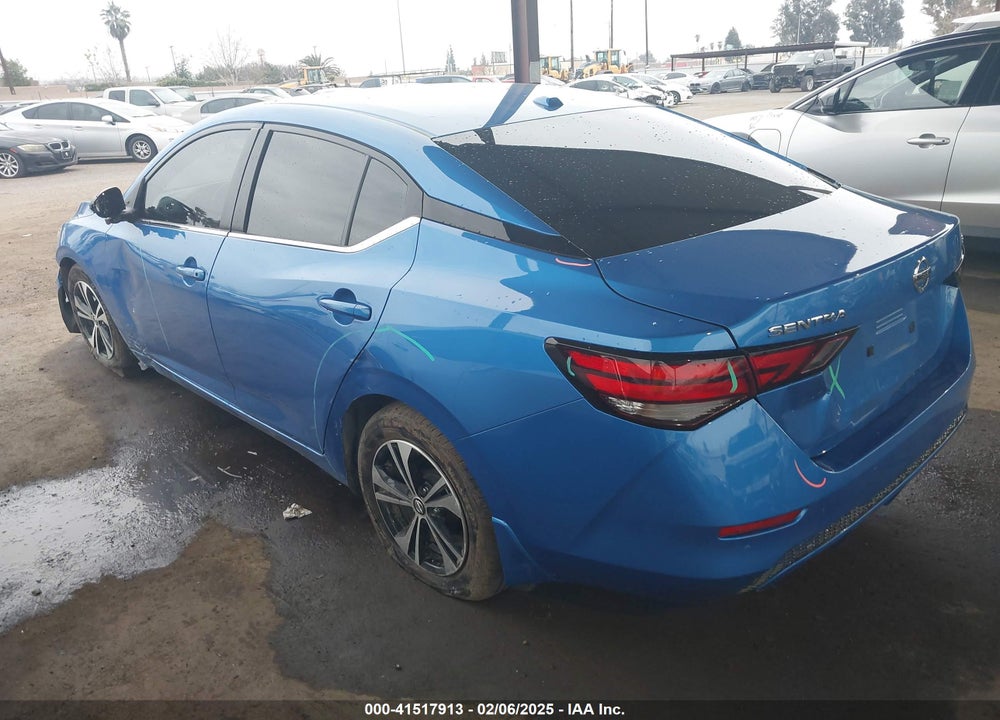 2022 NISSAN SENTRA VIN: 3N1AB8CVXNY249409