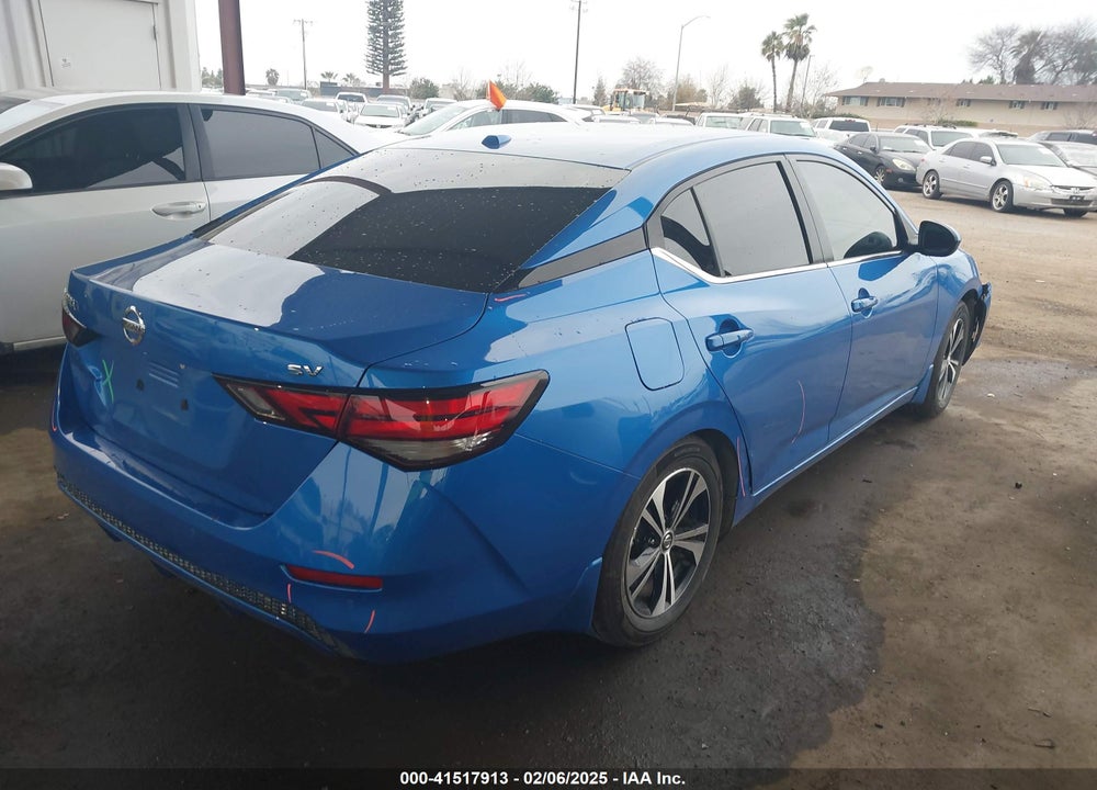2022 NISSAN SENTRA VIN: 3N1AB8CVXNY249409