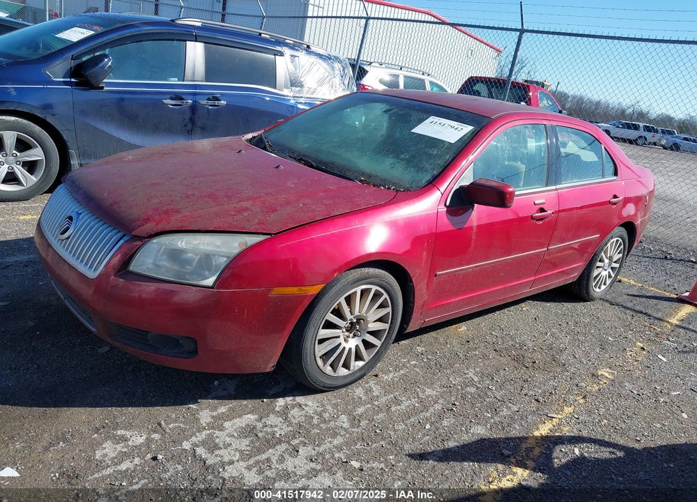 2009 MERCURY MILAN I4 PREMIER VIN: 3MEHM08Z89R632427