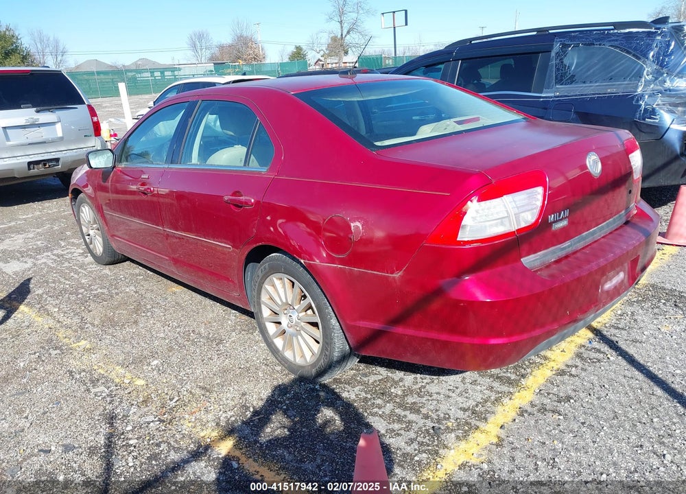 2009 MERCURY MILAN I4 PREMIER VIN: 3MEHM08Z89R632427