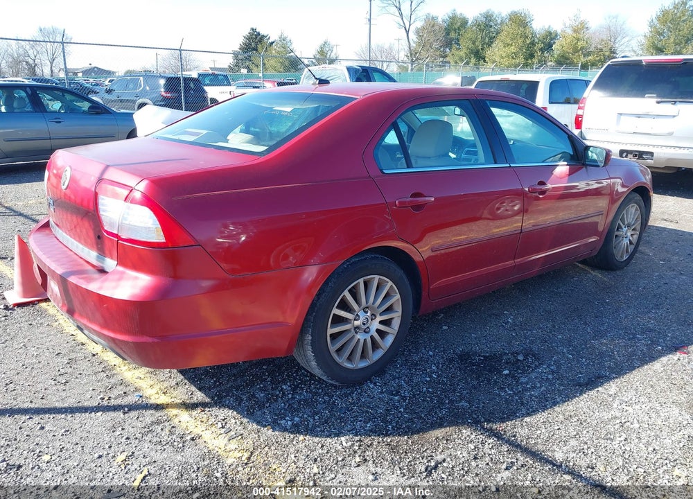 2009 MERCURY MILAN I4 PREMIER VIN: 3MEHM08Z89R632427