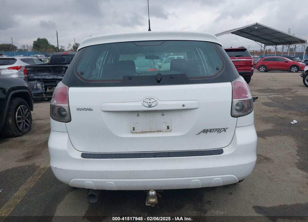 2006 TOYOTA MATRIX VIN: 2T1KR32E86C597096