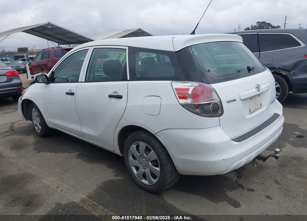 2006 TOYOTA MATRIX VIN: 2T1KR32E86C597096