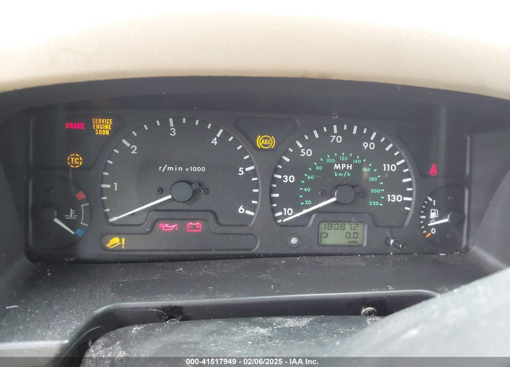 2002 LAND ROVER DISCOVERY SERIES II SD VIN: SALTL15462A736467