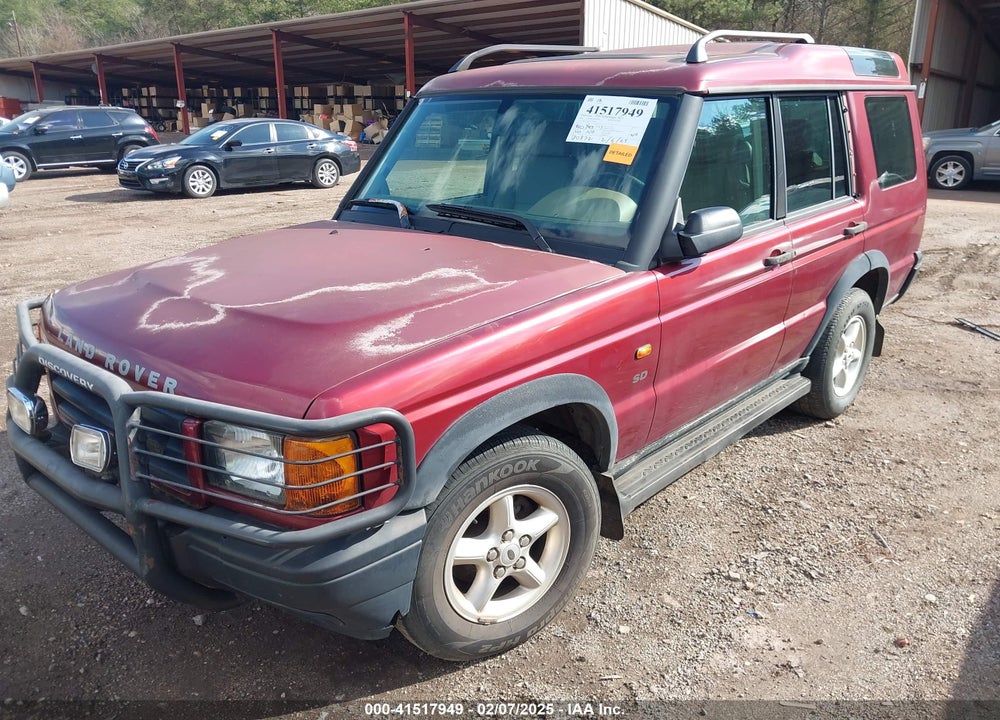 2002 LAND ROVER DISCOVERY SERIES II SD VIN: SALTL15462A736467