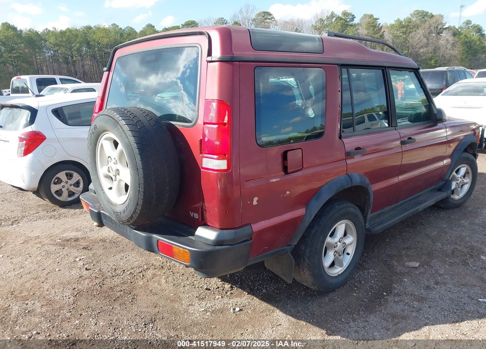 2002 LAND ROVER DISCOVERY SERIES II SD VIN: SALTL15462A736467