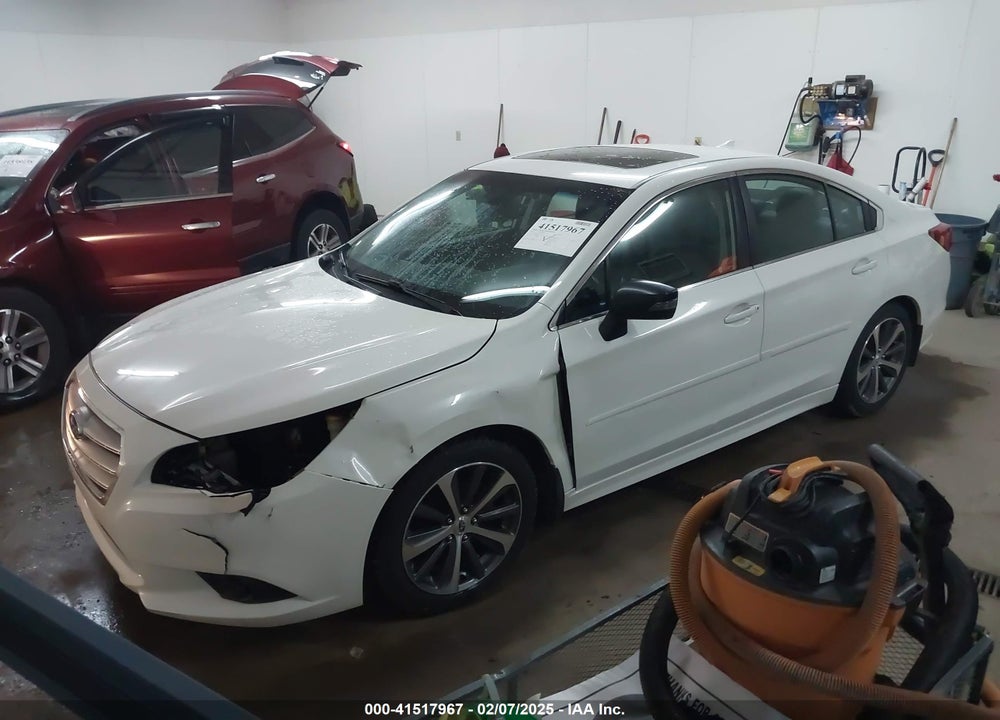 2016 SUBARU LEGACY VIN: 4S3BNBN61G3042138