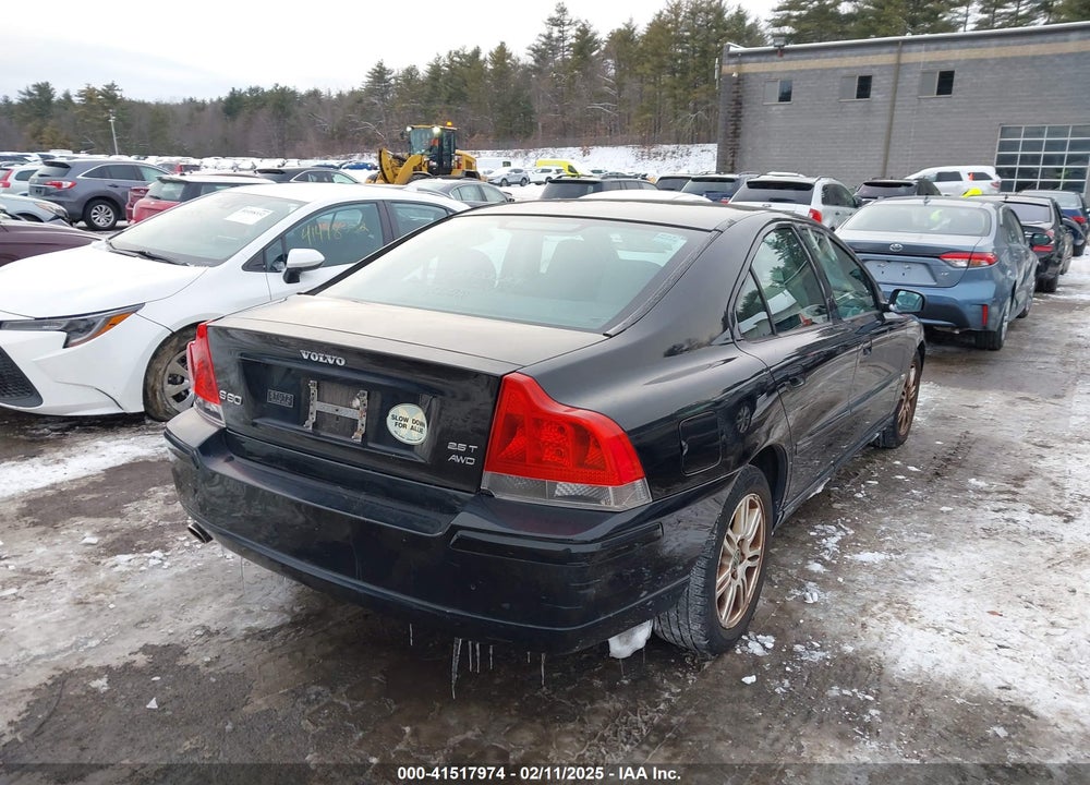 2006 VOLVO S60 VIN: YV1RH592562514225