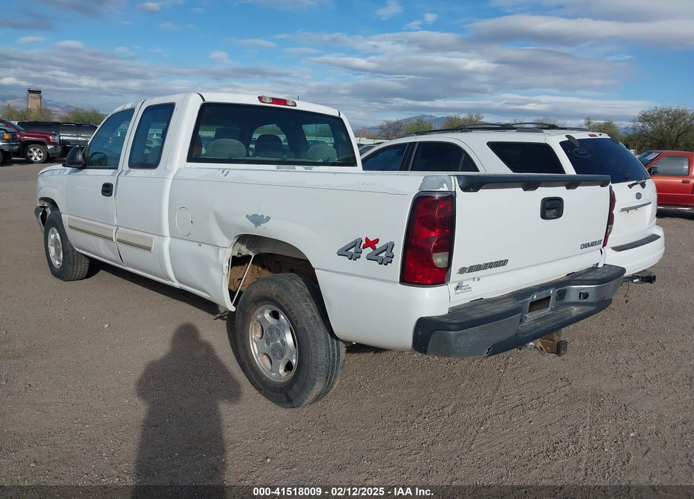 2004 CHEVROLET SILVERADO 1500 LS VIN: 2GCEK19T841244671