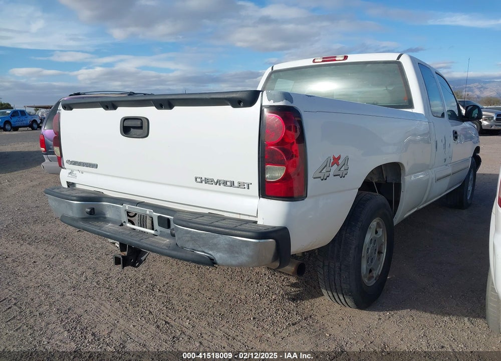 2004 CHEVROLET SILVERADO 1500 LS VIN: 2GCEK19T841244671
