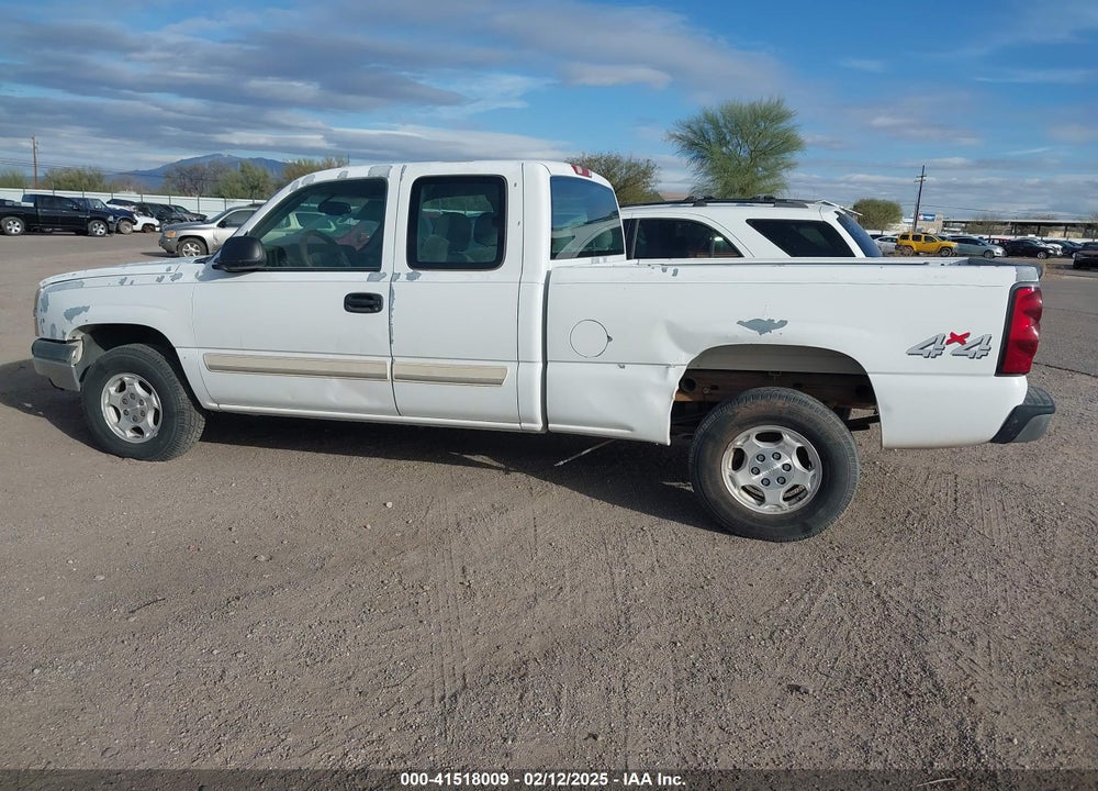 2004 CHEVROLET SILVERADO 1500 LS VIN: 2GCEK19T841244671