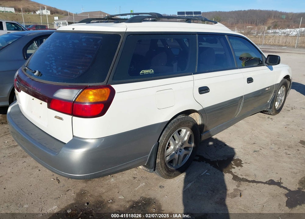 2003 SUBARU OUTBACK VIN: 4S3BH675437631609