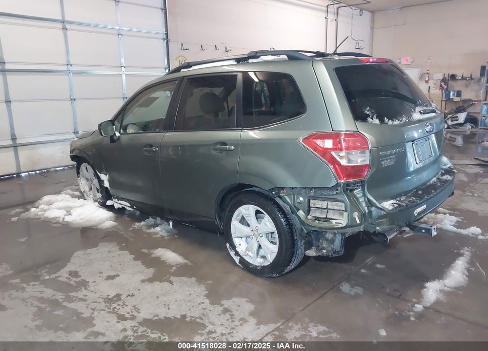 2015 SUBARU FORESTER 2.5I PREMIUM VIN: JF2SJADC8FH513878
