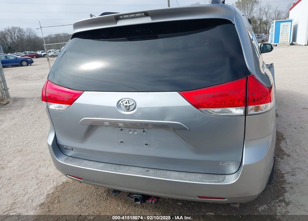 2011 TOYOTA SIENNA LE V6 VIN: 5TDKK3DC3BS064350