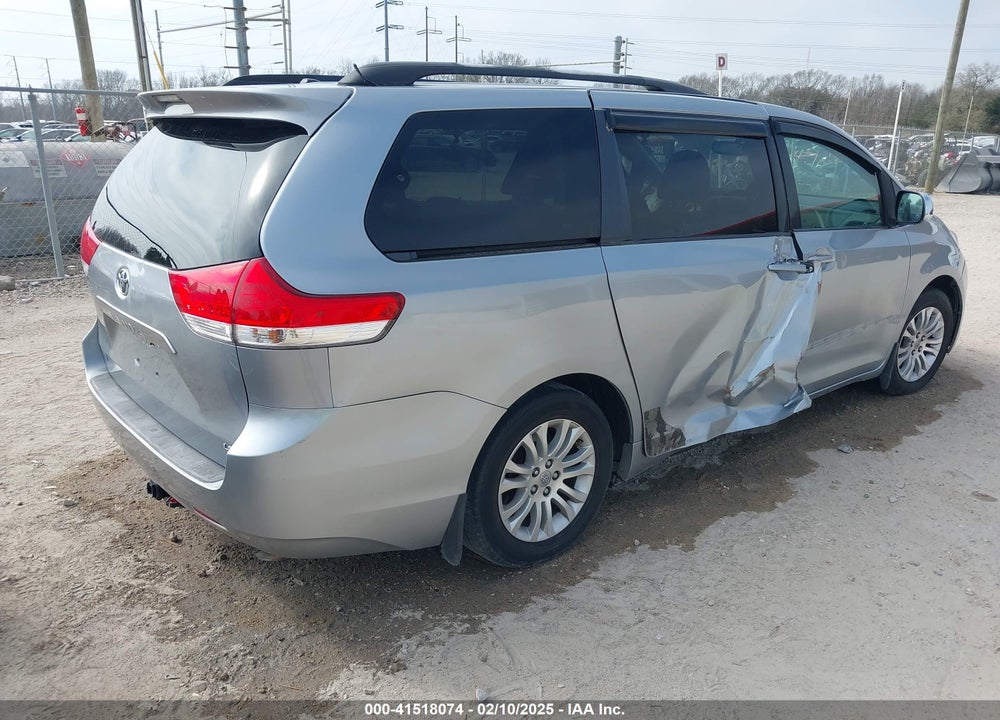 2011 TOYOTA SIENNA LE V6 VIN: 5TDKK3DC3BS064350