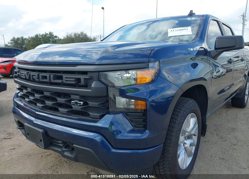 2022 CHEVROLET SILVERADO 1500 2WD SHORT BED CUSTOM VIN: 1GCPABEK6NZ543535