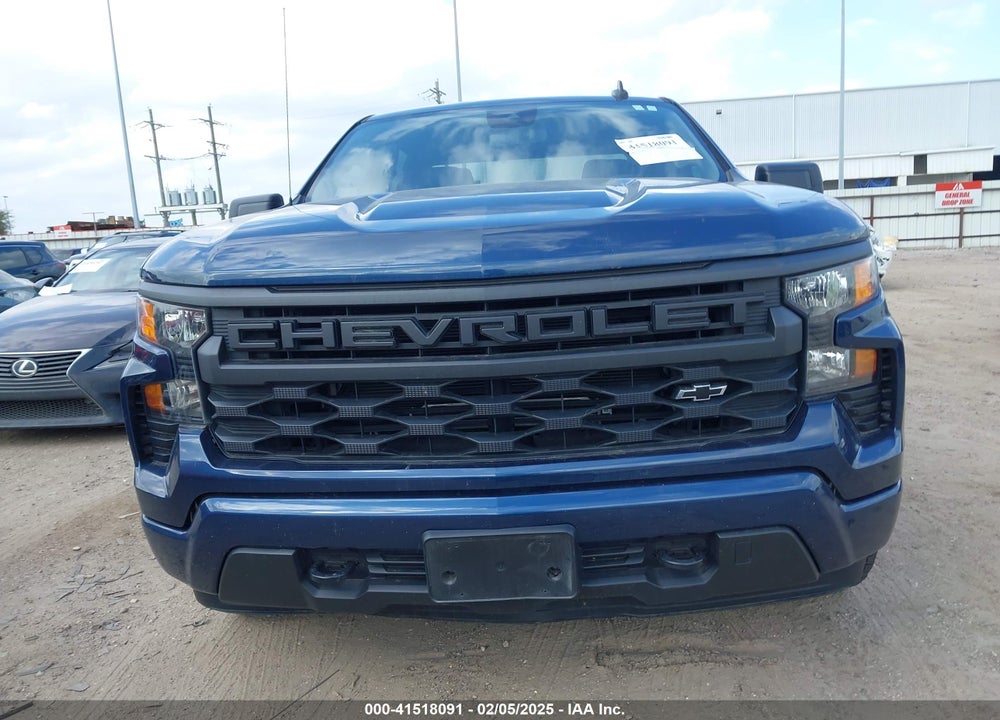 2022 CHEVROLET SILVERADO 1500 2WD SHORT BED CUSTOM VIN: 1GCPABEK6NZ543535