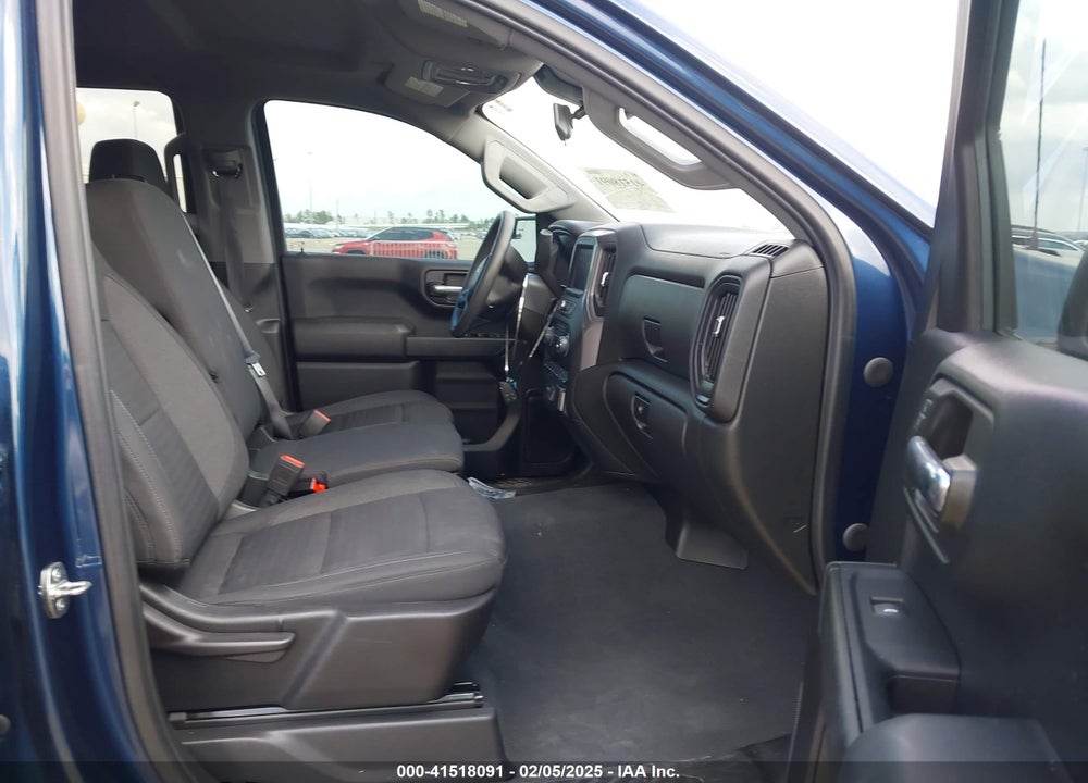 2022 CHEVROLET SILVERADO 1500 2WD SHORT BED CUSTOM VIN: 1GCPABEK6NZ543535