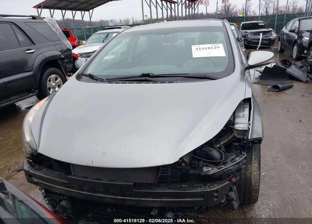 2013 HYUNDAI ELANTRA VIN: KMHDH4AE4DU520918