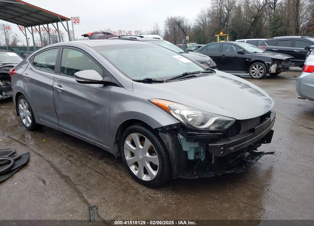 2013 HYUNDAI ELANTRA VIN: KMHDH4AE4DU520918