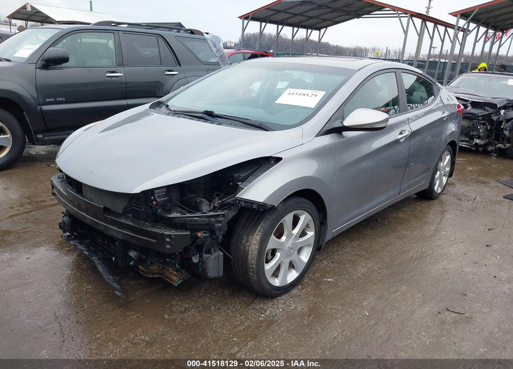 2013 HYUNDAI ELANTRA VIN: KMHDH4AE4DU520918