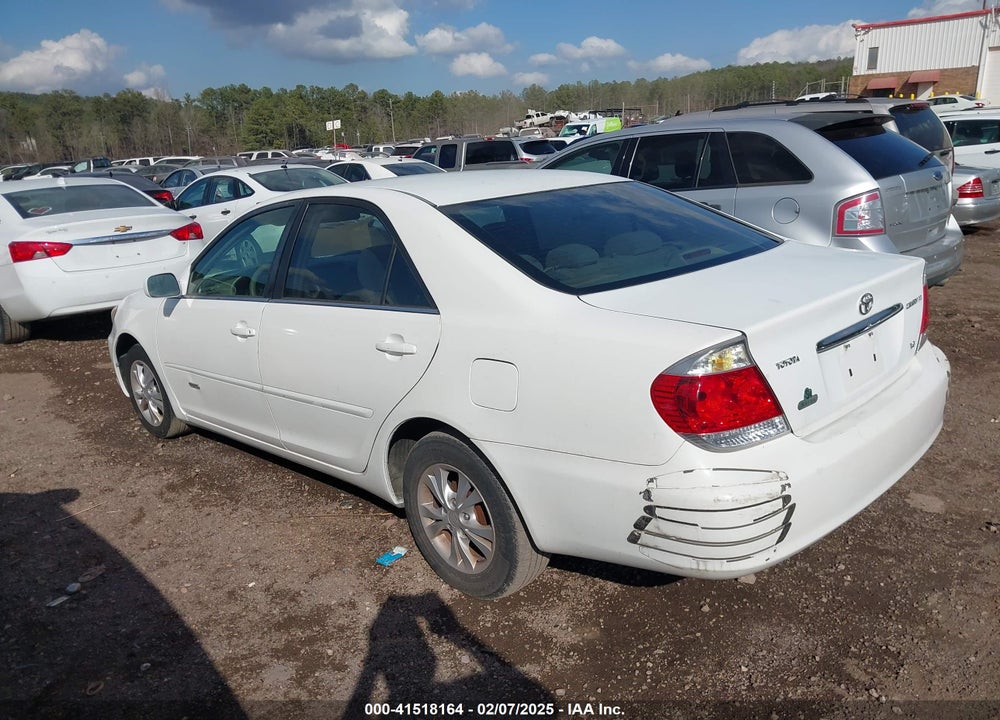 2005 TOYOTA CAMRY LE V6 VIN: 4T1BF32K15U605759