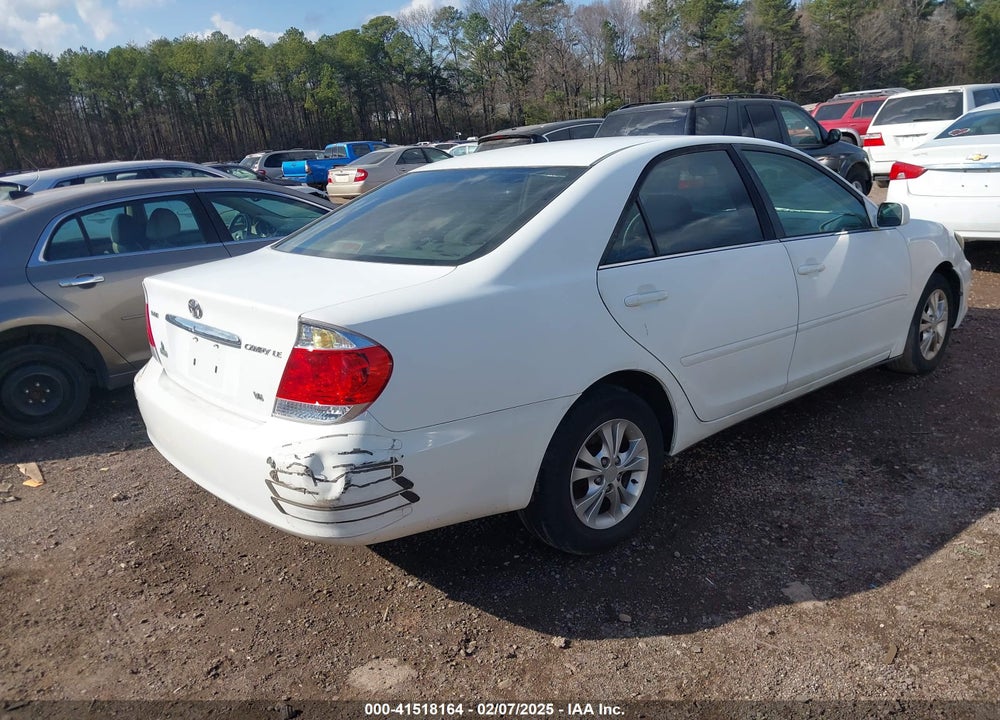 2005 TOYOTA CAMRY LE V6 VIN: 4T1BF32K15U605759