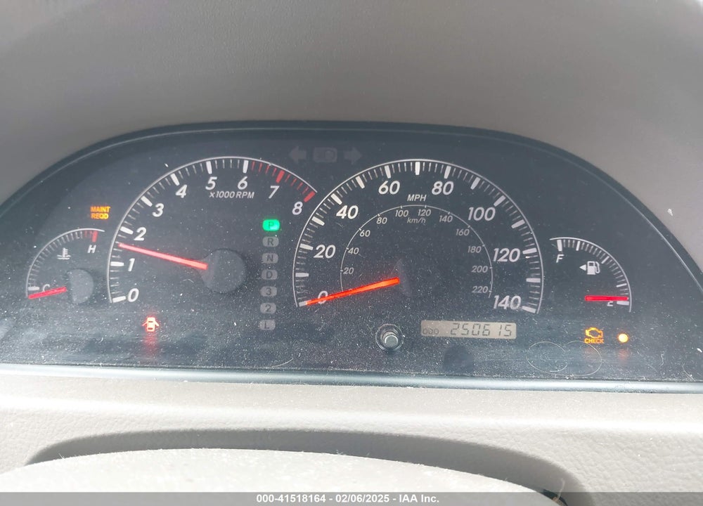 2005 TOYOTA CAMRY LE V6 VIN: 4T1BF32K15U605759