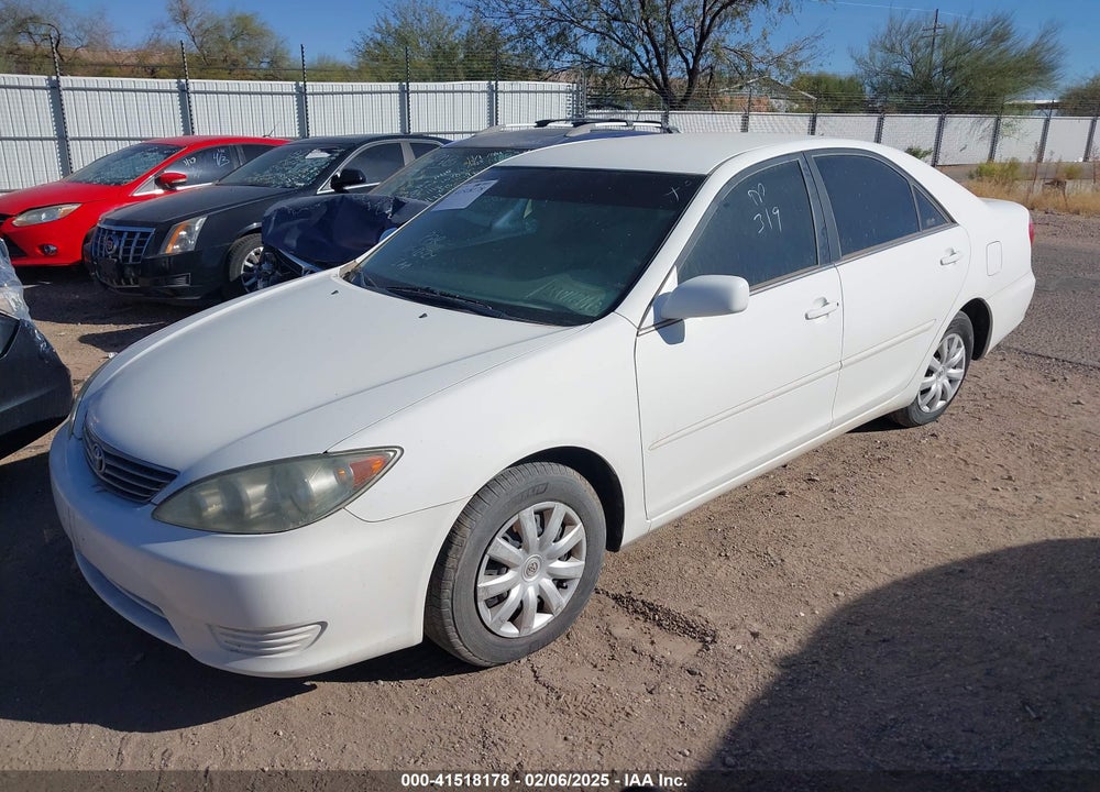 2005 TOYOTA CAMRY LE VIN: 4T1BE30K25U578755