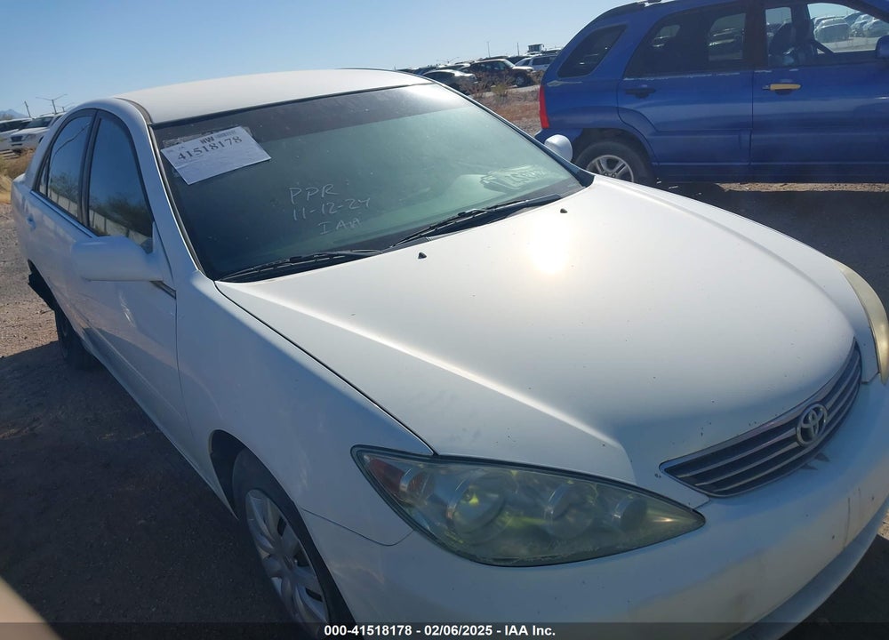 2005 TOYOTA CAMRY LE VIN: 4T1BE30K25U578755