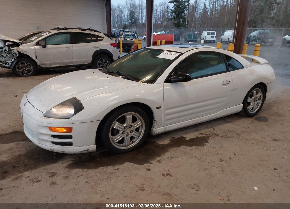2000 MITSUBISHI ECLIPSE VIN: 4A3AC84L3YE027848