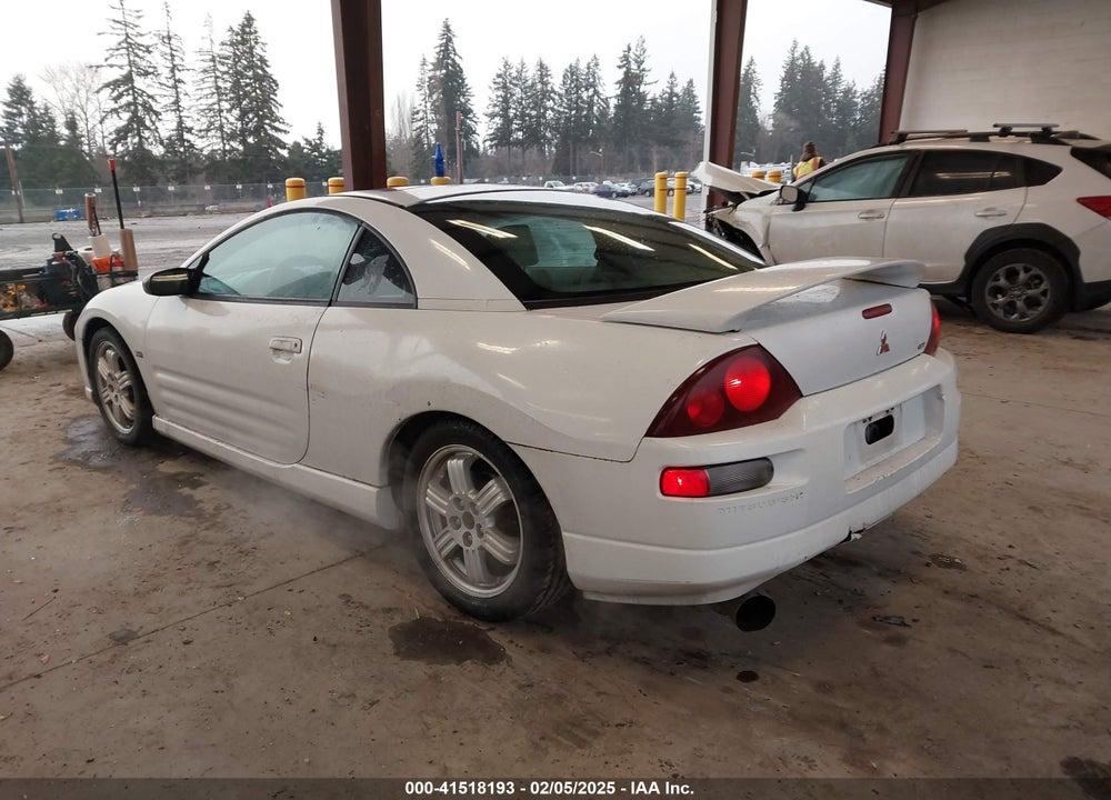 2000 MITSUBISHI ECLIPSE VIN: 4A3AC84L3YE027848
