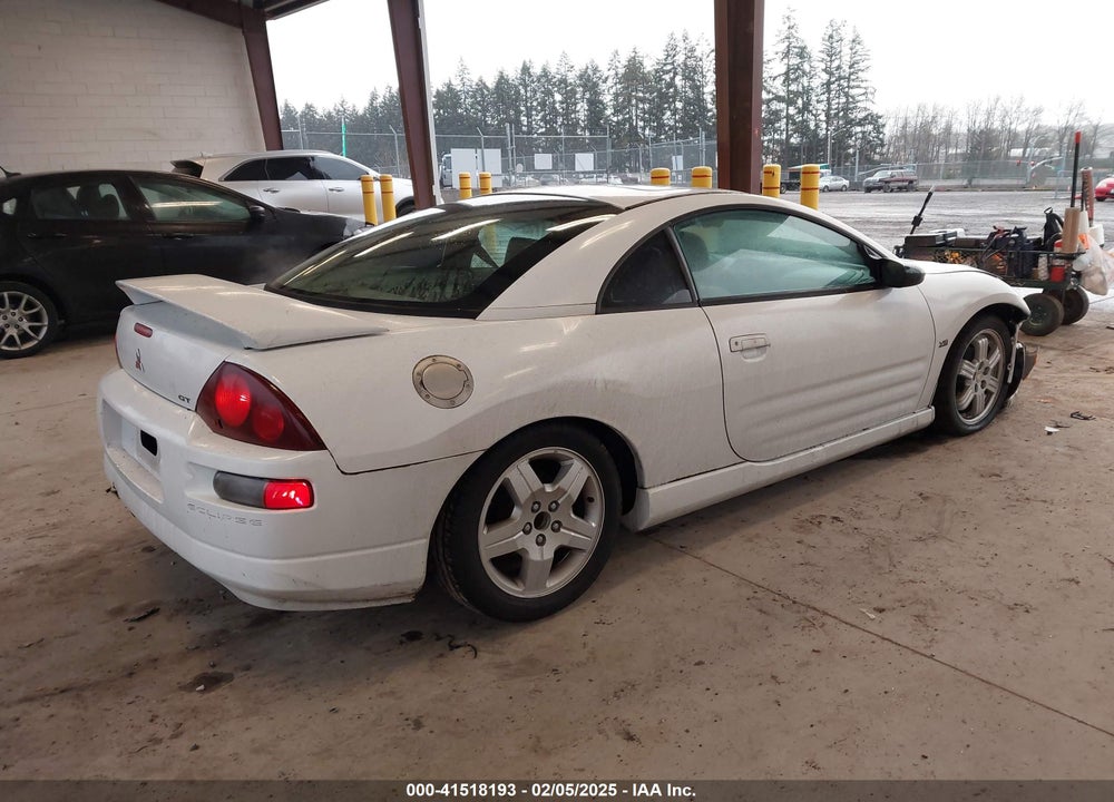 2000 MITSUBISHI ECLIPSE VIN: 4A3AC84L3YE027848