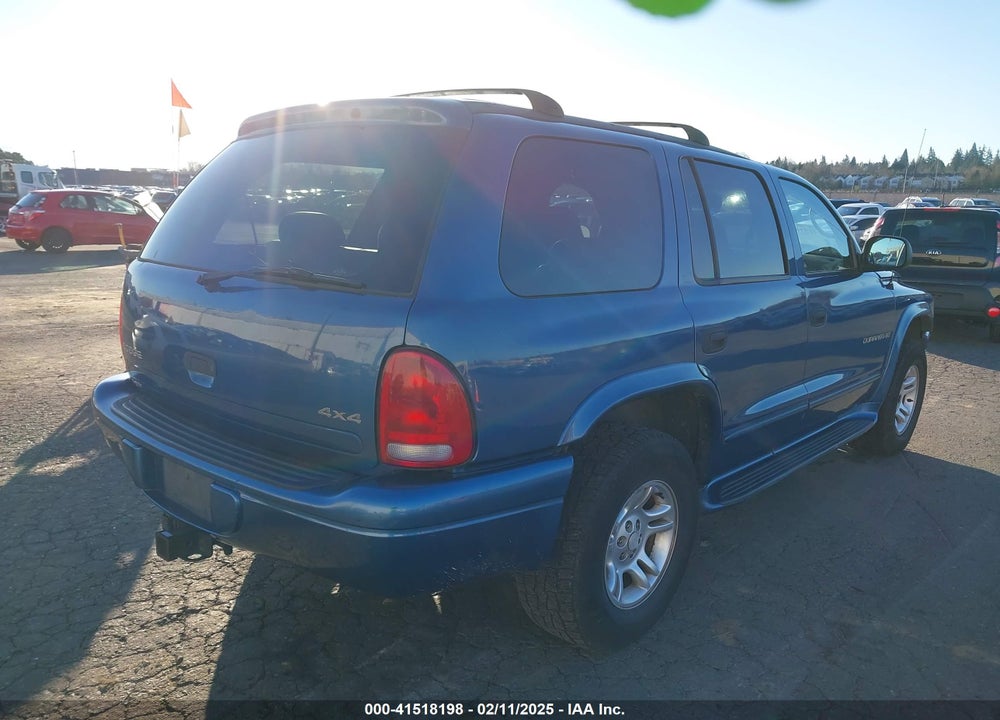 2001 DODGE DURANGO VIN: 1B4HS28N41F631905