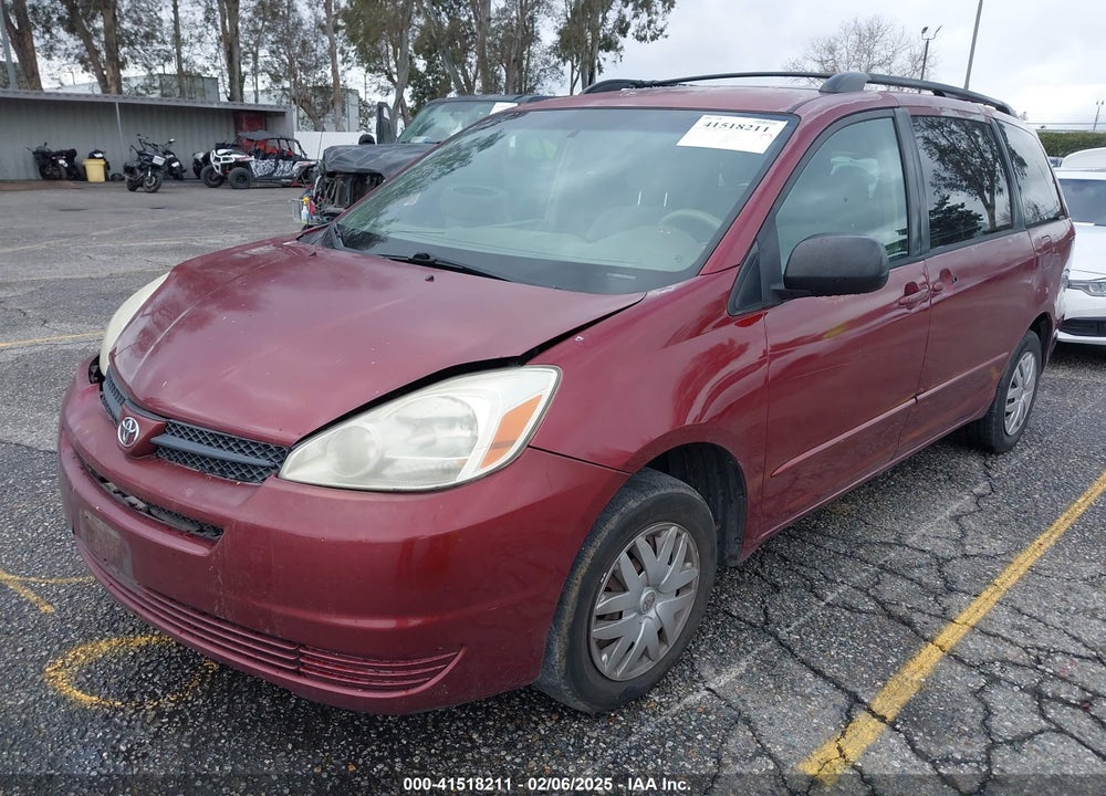 2005 TOYOTA SIENNA VIN: 5TDZA23C25S350319